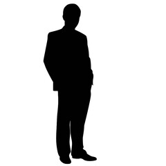 business people silhouette 