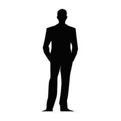 Fototapeta premium business people silhouette 