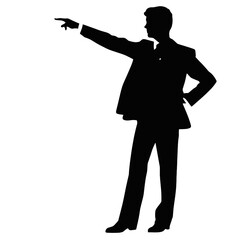 business people silhouette 