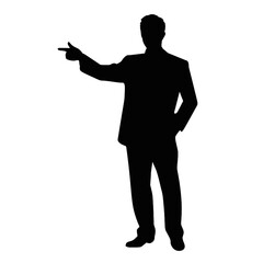 business people silhouette 