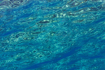 Abstract Underwater Rippled Surface