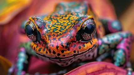 Foto op Canvas poison dart frog © KerryAnn
