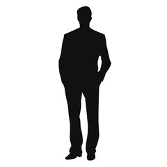 business people silhouette 