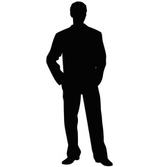 business people silhouette 