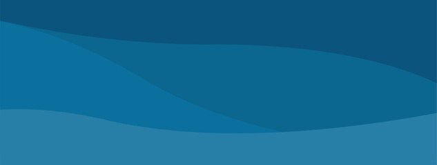 Minimalist abstract sea blue background.