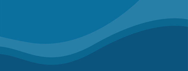 Minimalist abstract sea blue background.