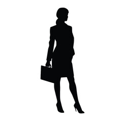 business people silhouette 