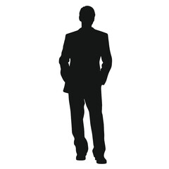 business people silhouette 