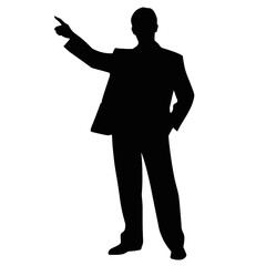 business people silhouette 
