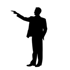 business people silhouette 