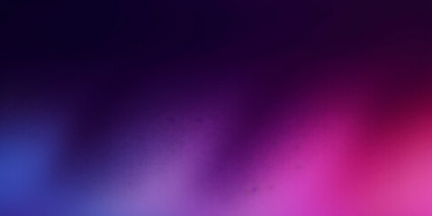 Fototapeta premium abstract Color gradient grainy background, dark purple pink violet noise textured grain gradient backdrop website header poster banner cover design