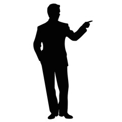 business people silhouette 