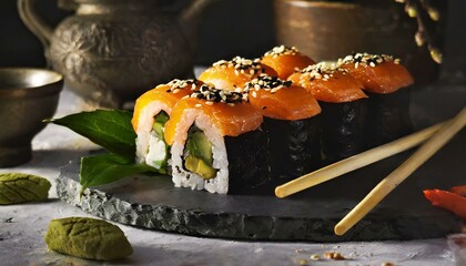 Sushi, product photography for restaurants