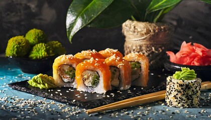 Sushi, product photography for restaurants
