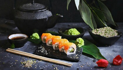 Sushi, product photography for restaurants
