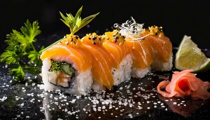 Sushi, product photography for restaurants