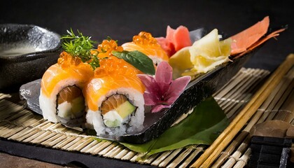 Sushi, product photography for restaurants
