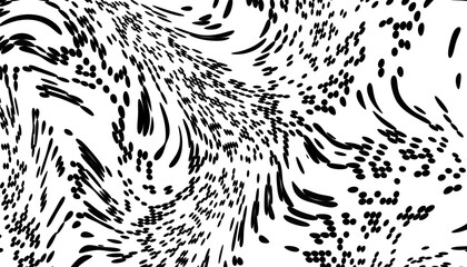 Abstract black halftone dpts overlay with a transparent background. Png overlay background