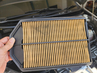 Air filter is a filter that traps dust and other debris from entering the engine system. To get clean air Used to mix with oil. So that the combustion process goes smoothly and completely.