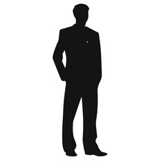 business people silhouette 