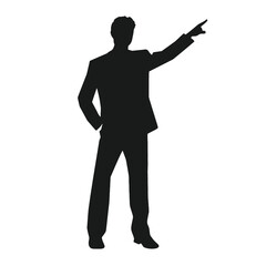 business people silhouette 