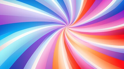 Obraz premium illustration for swirl design. Swirling radial pattern stars background. Vortex starburst spiral twirl circle. Helix rotation rays.
