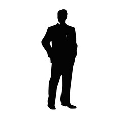 business people silhouette 