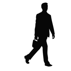 business people silhouette 