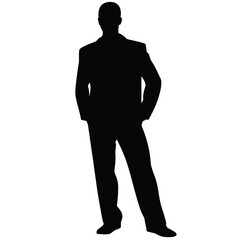 business people silhouette 