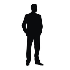 business people silhouette 