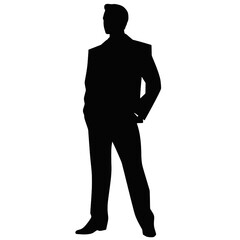 business people silhouette 