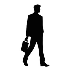business people silhouette 