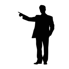 business people silhouette 