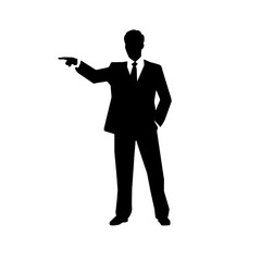 business people silhouette 