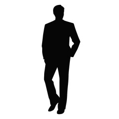 business people silhouette 