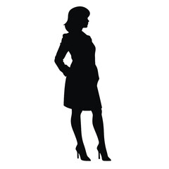 business people silhouette 