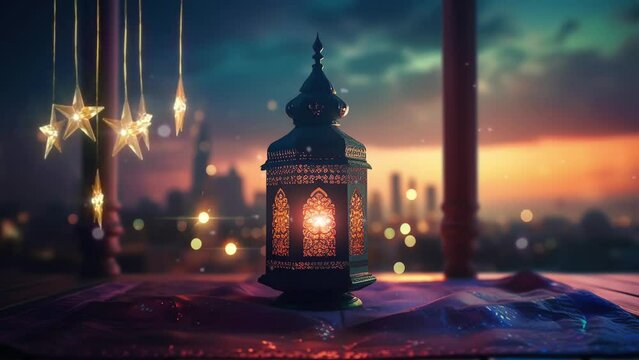 Animation video islamic for Ramadhan event, Eid Mubarak,   eid al fitr, Ramadhan Mubarak 4K, 16:9