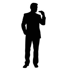 business people silhouette 