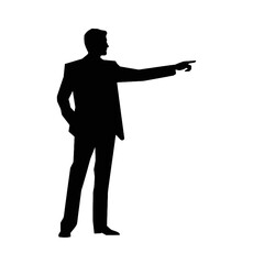 business people silhouette 