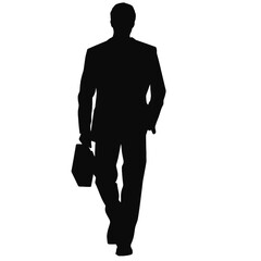 business people silhouette 