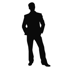 business people silhouette 