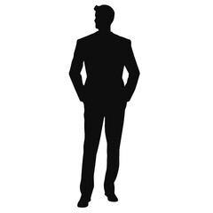 business people silhouette 