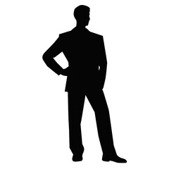 business people silhouette 