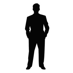 business people silhouette 