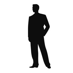 business people silhouette 