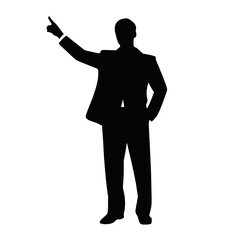 business people silhouette 