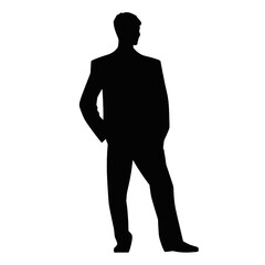 business people silhouette 