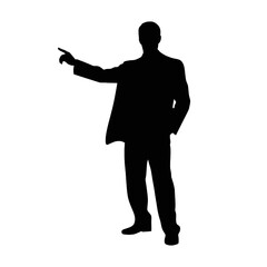 business people silhouette 