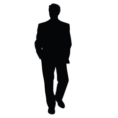 business people silhouette 