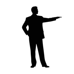 business people silhouette 